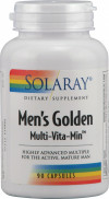 SOLARAY Men's Golden Multi-Vita-Min 90 caps