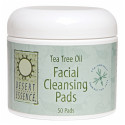 Desert Essence Facial Cleansing Pads - Eco-Harvest Tea Tree Oil