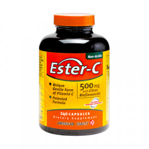 American Health Ester-C with Citrus Bioflavonoids (500mg) 240 caps