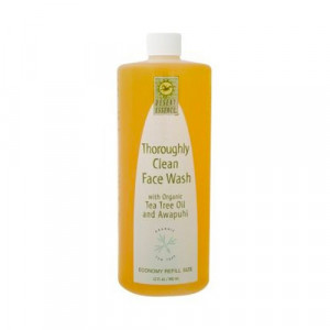 Desert Essence Thoroughly Clean Face Wash - Original (Oily & Combination Skin) Tea Tree Oil and Awapuhi 32 fl.oz
