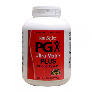 Natural Factors PGX Ultra Matrix plus Smooth Digest 120 sgels