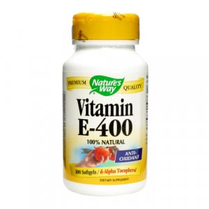 Nature’s Way Vitamin E-400 - 100 softgel