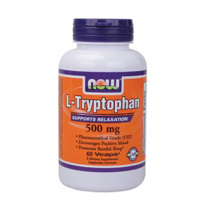 Now L-Tryptophan (500 mg.) 60 vcaps