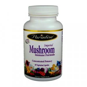 Paradise Herbs Mushroom Immune Formula (Concentrated Potency) 60 vcaps 