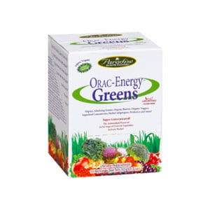 Paradise Herbs Orac-Energy Greens Powder 15 pckts