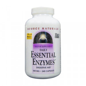 Source Naturals Daily Essential Enzymes (500mg) - 240 caps