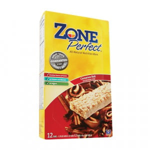 Zone Perfect Nutrition Cinnamon Roll 12 bars
