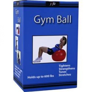 J-fit Gym Ball 75cm with Pump - 1 ball