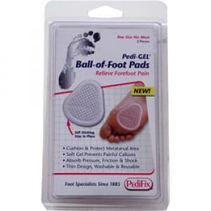 Pedifix Pedi-GEL - Ball-of-Foot Pads 2 unit