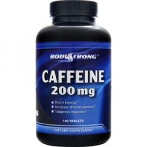 Bodystrong Caffeine (200mg) 180 tabs