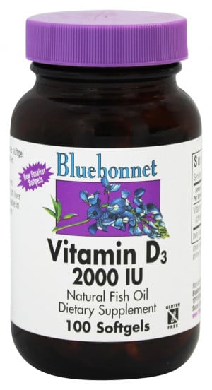 Vitamin D3 (2000IU) 100 sgels
