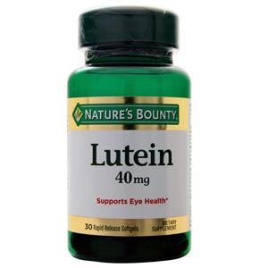 Nature's Bounty Nature's Bounty Lutein (40mg)  30 sgels
