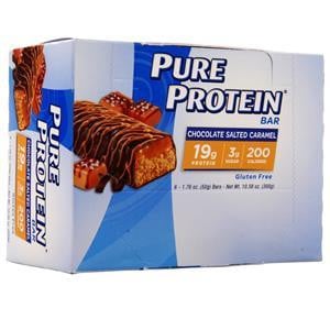 Worldwide Sports Worldwide Sports Pure Protein Bar Chocolate Salted Caramel 6 bars