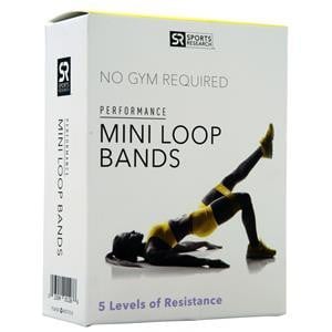 Sports Research Sports Research Performance Mini Loop Bands  5 pack