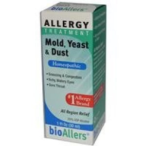 Bioallers Allergy Treatment - Mold, Yeast & Dust 1 fl.oz