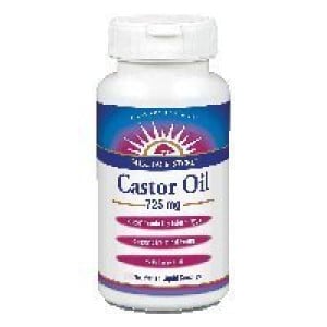 Heritage Products Castor Oil (725mg) 60 vcaps