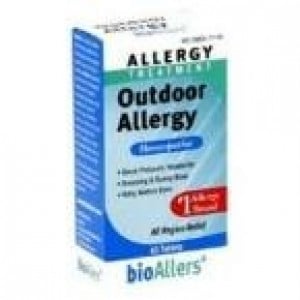 Bioallers Allergy Treatment - Outdoor Allergy 60 tabs