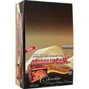 Muscle Maxx Protein Bar - High Protein Energy Snack Chocolate PB Dream 12 bars
