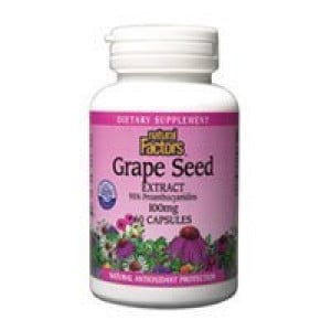 Natural Factors GrapeSeedRich - Grape Seed Extract (100mg) 60 caps