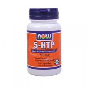 NOW 5-HTP 50 mg 30 capsules 