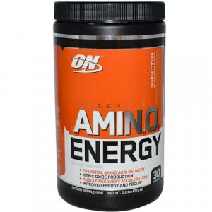Optimum Nutrition Essential AMIN.O. Energy Orange Cooler .6 lbs