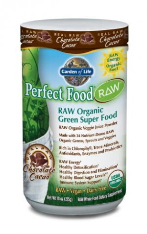 Garden Of Life Perfect Food Raw Powder Chocolate Cocao 285 grams