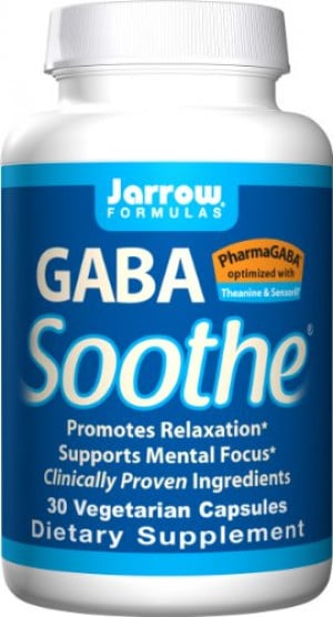 Jarrow Formulas GABA Soothe 30 vcaps
