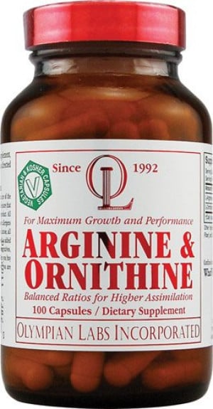 Olympian Labs Arginine & Ornithine 100 caps