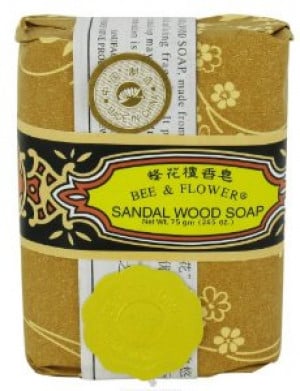 Bee And Flower Sandal Wood Soap 4.4 oz