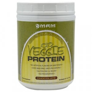 MRM-Metabolic Response Modifiers Veggie Protein - 100% All Natural Chocolate 20.1 oz