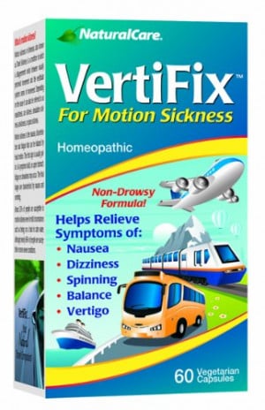 Natural Care VertiFix - For Motion Sickness 60 vcaps