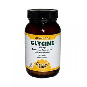 Country Life Glycine (500mg) 100 tabs