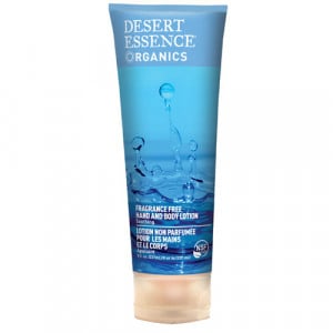 Desert Essence Organics Fragrance Free Hand & Body Lotion 8 fl.oz - astronutrition.com 