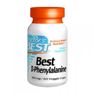 Doctor's Best Best D-Phenylalanine 60 vcaps