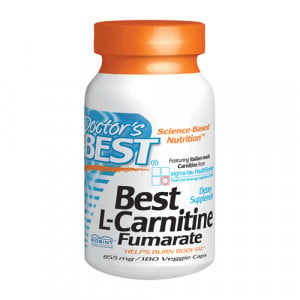 Doctor's Best Best L-Carnitine Fumarate (885mg) 180 vcaps
