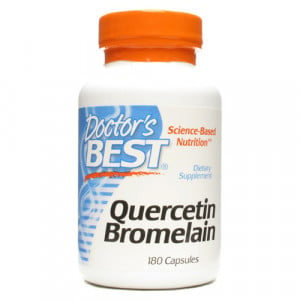 Doctor's Best Quercetin Bromelain 180 caps - astronutrition.com