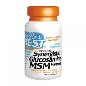 Doctor's Best Synergistic Glucosamine MSM Formula - 180 caps