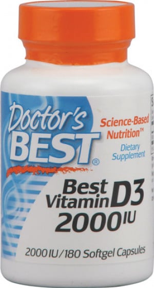 Best Vitamin D3 (2000IU) 180 sgels