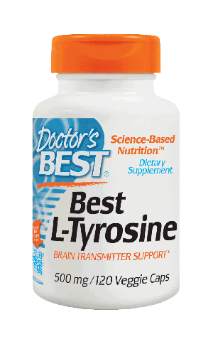 DOCTOR'S BEST Best L-Tyrosine 120 vcaps