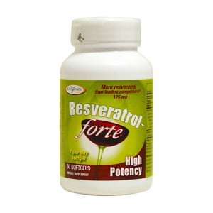 Enzymatic Therapy Resveratrol-Forte 60 softgels