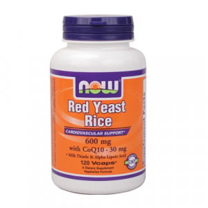Now Red Yeast Rice with CoQ10 120 vcaps 