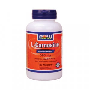 Now L-Carnosine (500mg) 100 vcaps 