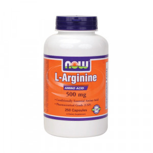 Now L-Arginine (500mg) 250 caps