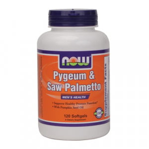 Now Pygeum & Saw Palmetto 120 sgels