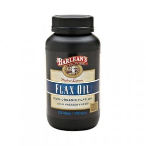 Barlean's Highest Lignan Flax Oil 250 sgels
