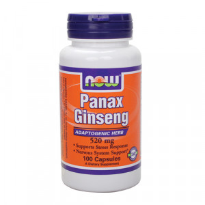 Now Panax Ginseng (520mg) 100 caps 