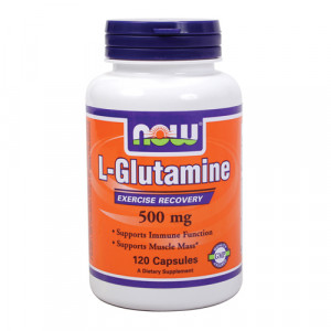 Now L-Glutamine (500mg) 120 caps 