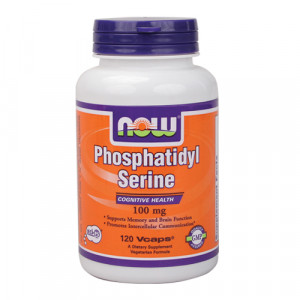 Now Phosphatidyl Serine (100mg) w/ Choline & Inositol 120 vcaps