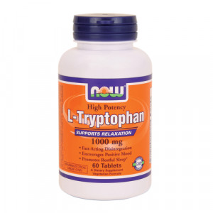 Now L-Tryptophan (1000mg) 60 tabs 