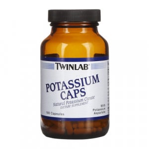 Twinlab Potassium (99mg) 180 caps